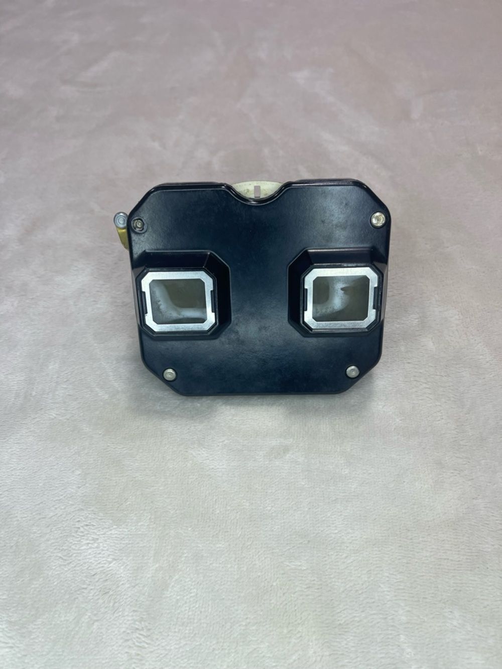 Vintage Sawyer’s View-Master Model B Black Bakelite Stereoscope w/ Reel 1940s